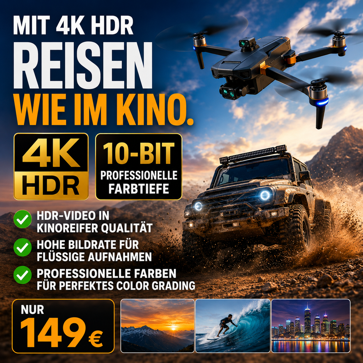 XIETANYI Falcon T20-Wärmebilddrohne