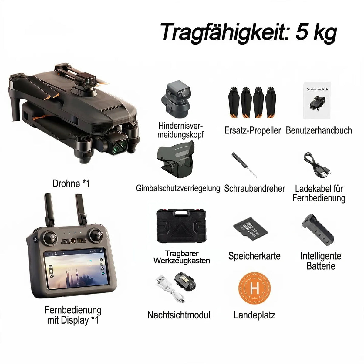 XIETANYI Falcon T20-Wärmebilddrohne